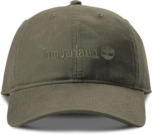 Timberland Cooper Hill Men's Baseball Cap - Cotton Canvas, Adjustable, Lightweight & Stylish Hat for Outdoor Activities in Saudi Arabia