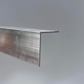 Heat Custom Aluminum 6063 Angle, 1" x 1"x 24", 1/16" Width