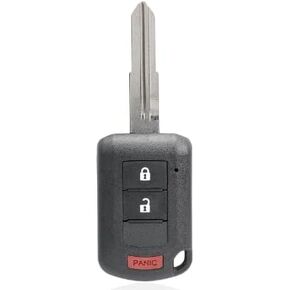USAKeys Remote Key Fob Replacement for Mitsubishi Mirage Lancer Outlander RVR OUCJ166N 850G-J166N 3 Button