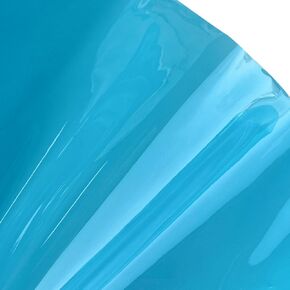 ONEART | 12 Gauge Clear Tinted Plastic Vinyl, 16"x48" See Through Vinyl Fabric-Red