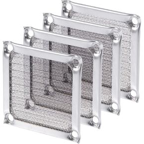 MECCANIXITY 120mm Computer Fan Filter Grills Stainless Steel Mesh Dustproof Case Cover for Computers, Pack of 4 in Kuwait