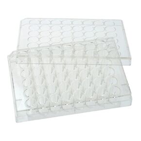 Celltreat 229548 48 Well Non-treated Plate with Lid, Flat Bottom, Sterile (Case of 100)