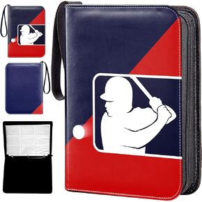 Baseball Card Binder, Baseball Card Binder 900 Pockets, Sports Card Binder with Sleeves, Baseball Card Binder with Sleeves, 9 Pocket Baseball Binder, Baseball Cards Binder, Baseball Card Binders