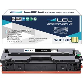 LCL Compatible Toner Cartridge Replacement for HP 201A CF400A M252 M252dw M252n MFP M274 M274n M277 M277dw M277n (1-Pack Black)