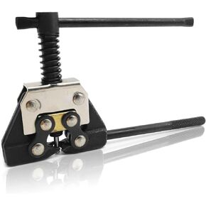 Roller Chain Breaker Detacher Tool for for #25#35#41#40#50#60 415H, 428H, 520, 530 Roller Chain Motorcycle Bicycle Go Kart ATV Chains Replacement, Chain Splitter Detacher Cutter (Black)