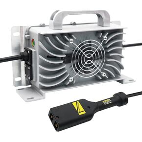 Abakoo 36V 15A Battery Charger for EZGO EZ-GO TXT 96-Up Golf Cart, with Powerwise Style D-Plug, IP67 Waterproof
