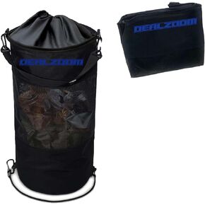 DEALZOOM Boat Trash Can - Odor & Leak Resistant, Portable, Reusable, Garbage Boat Trash Bag - Easy to Install & Clean, Fishing, Kayak, Boating - Cool Gifts for Boat Owners, Pontoon Boat Accessories