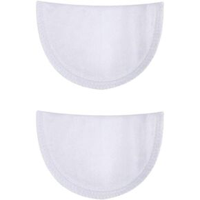 1Pair of White Sponge Shoulder Pads Foam Shoulder Pads Shoulder Enhancer Non Slip Shoulder Protectors for Jacket T-Shirt Clothing Dress Sewing Accessories Sewing Notions and Supplies