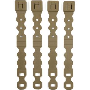 Tactical Tailor Fight Light Malice Clips - 4 pack (Short) (Coyote)