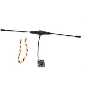Readytosky ELRS 915MHz Receiver RC 915 Radio Nano Long Range ExpressLRS Receiver with T Type Antenna for FPV Racing Drone Quadcopter Support WiFi Upgrade