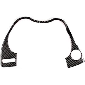 Aramox Dashboard Frame Trim, Real Carbon Fiber Car Dashboard Frame Panel Cover Trim Fit For Infiniti Q50 Q60