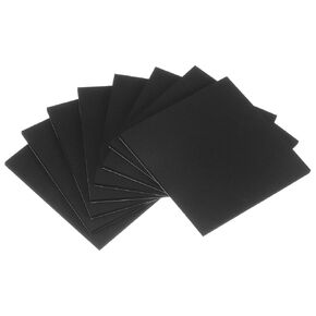 uxcell 8pcs Adhesive Foam Padding Sheets 1/4 Inch Thick x 6 Inch Long Square EVA Foam Sheet Self Stick Non-Slip Anti Vibration Pads, Anti-Skid Noise