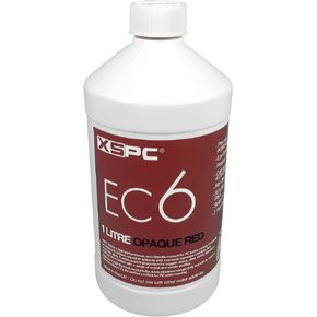 XSPC EC6 High Performance Premix PC Coolant, Opaque, 1000 mL, Red