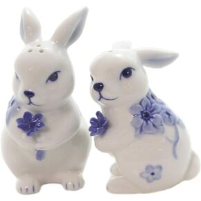 Cosmos Gifts 20907 Bunny Salt and Pepper Shaker, White