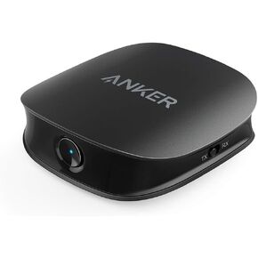 Anker Soundsync A3341 جهاز إرسال واستقبال بلوتوث 2 في 1، مع بلوتوث 5، صوت عالي الدقة مع مزامنة خالية من التأخر، وAUX/RCA/اتصال بصري للتلفزيون ونظام ستيريو منزلي (متجدد) in Kuwait