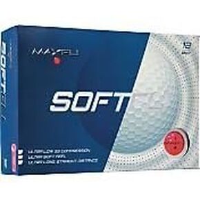 Maxfli Softfli Pink Golf Balls (12 Pack)