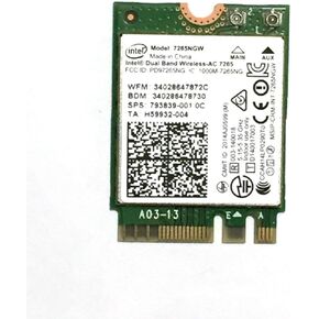 Intel Corp. 7265 Wireless 2x2 AC BT M.2