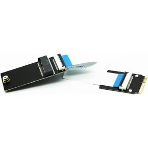 Sintech M.2 A-Key M.2 Key E Module WiFi Card Extension Cable, Compatible with Intel AX200,7260,8260,9260