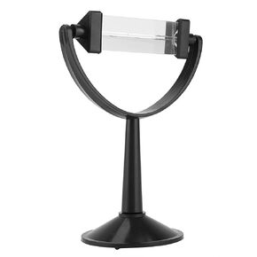 Optical Glass Triangular Prism with Stand Physics Light Spectrum Teaching Tool for Teaching Physics Light Spectrum and Photo Photography Prism