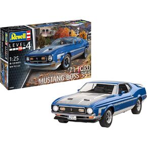 REVELL 07699 1/25 Scale, 71 Mustang Boss 351 Plastic Model