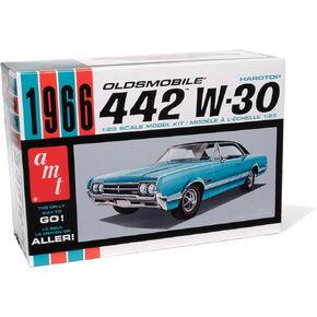 مجموعة نماذج مقياس AMT 1966 Olds 442 Hardtop 1:25