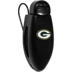 Siskiyou Sports NFL Green Bay Packers Visor Clip for Sunglasses, Black, One Size