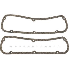 DNJ VC4113 Valve Cover Gasket Set for 1987-2001, Ford, Lincoln, Mercury, Bronco, Colony Park, Cougar, Country Squire, E-150, E-250, Explorer, 5.0L-5.8L, V8, OHV, 5753cc, 302cid