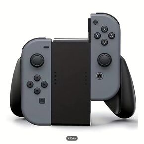 PEGLY OEM Joy-Con Comfort Grip - Metal Slides Controller Hand Grip Compatible with Switch/Switch OLED