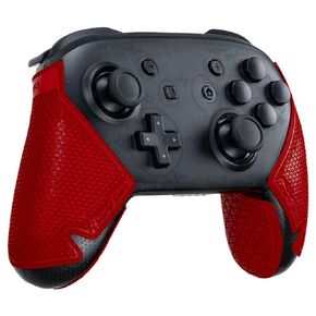 Lizard Skins Controller Grip for Nintendo Switch Pro – DSP Grip Compatible with Switch Pro Controller 0.5mm Thickness - PRE Cut Pieces - Easy to Install – 10 Colors (Crimson Red)