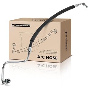 A-Premium A/C Discharge Line Hose Assembly Compatible with Jeep Cherokee 1991-1996, Comanche 1991-1992, L6 4.0L, Compressor to Condenser