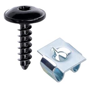 OAUTOO 20Sets Fender Liner & Splash Shield Nut with Screw Kit for VW N-907-750-01, N-103-271-02, N90775001, N10327102
