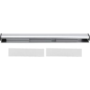 QANYEGN Aluminum Slide Ticket Rack, Order Receipt Holder Rack, Wall Mounted Paper Receipt Ticket Clip Tool for Bar, Hotel, Restaurant(21cm)