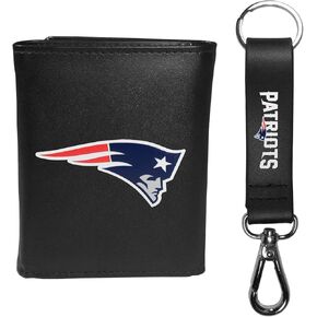 محفظة Siskiyou جلدية ثلاثية الطي وسلسلة مفاتيح بحزام in Kuwait