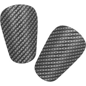 2pcs Extra Small Soccer Shin Guards, 3.15x1.97in Miniature Shin Guards Youth Protective Tiny Mini Football Shin Pads Lightweight Comfortable Shin Protection Gear for Toddler Kids Adults Boys Girls