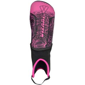 Vizari Frost Soccer Shin Guards for Youth Boys & Adult Men | Premium Protection on The Field with Foam Padded Youth Shin Guards Soccer | Adjustable Strapped Soccer Shin Guards Kids for Secure Fit