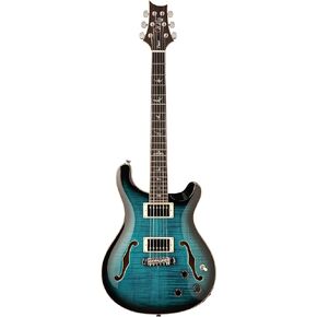 PRS Paul Reed Smith 6 String SE Hollowbody II Piezo, Peacock Blue, Right (105537:PB)
