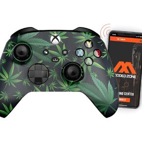 MODDEDZONE Rapid Fire Custom Modded Controller compatible with Xbox One S/X 40 Mods for All Major Shooter Games (3.5 mm jack) (420)