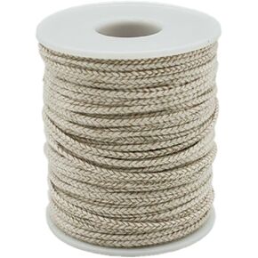 200 Foot Candle Wick, 24 PLY Braided Candle Wick Spool, Candle Wicks for Candle Making, Candle Wick Roll for DIY Candle Craft Making (Normal)