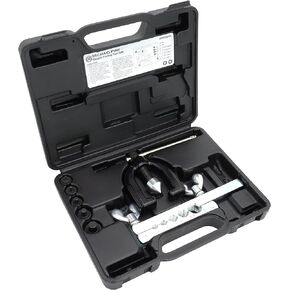 MichaelPro MP009090 Single and Double Flaring Tool Kit with Extra Adapters- Use on Aluminum, Copper, Soft Steel Brake Line and Brass Tubing