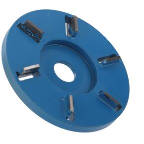 Wood Turbo Carving Disc, Angle Grinder Chainsaw Wheel Woodworking Disc Grinding Disk 6 Teeth Grinder Wheel Disc Angle Grinder Accessories for Woodworking (Flat Blade) in Kuwait