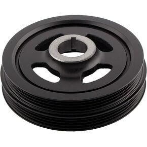 BOXI Harmonic Balancer Crankshaft Pulley Fits for Hyundai Elantra 2007-2012/Tucson 05-09 / for Kia Soul 10-11/Spectra 04-09/Spectra 5 Sportage 05-09 L4 2.0L / Replaces 2312423772 594-500