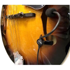 Myers Pickups The Feather Bluegrass Mandolin Pickup with Flexible Micro-Gooseneck