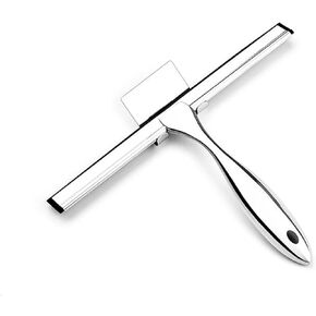 10inch Water Cleaning Squeegee for Bathroom Car or Kitchen Top Stainless with Silicon Rubber 3 Choice (Gold)