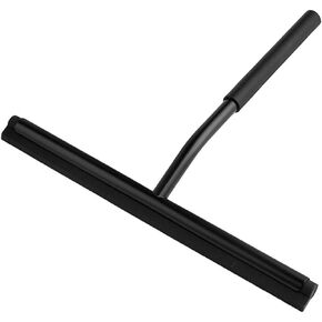 10inch Water Cleaning Squeegee for Bathroom Car or Kitchen Top Stainless with Silicon Rubber 3 Choice (Gold)