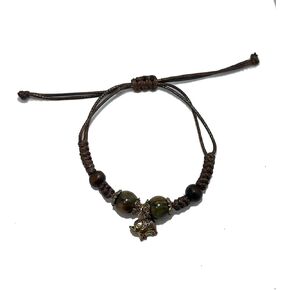 Bracelet Ceramic Handmade Bohemian Colorful Beads Bracelet Set Ceramic String Beads Handmade Boho Jewelry Gift Creative Ethnic Style Simple Variety Shapes Elastic Hand Chain for Women Girls