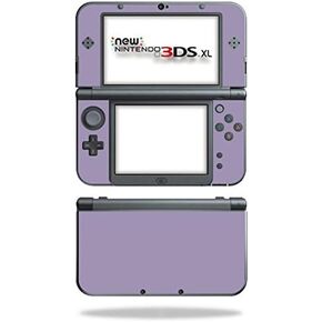 MightySkins Skin Compatible with New Nintendo 3DS XL (2015) Cover wrap Sticker Skins Solid Baby Blue