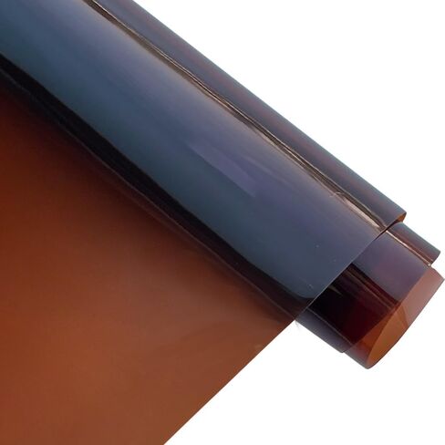 ONEART | 12 Gauge Clear Tinted Plastic Vinyl, 16"x48" See Through Vinyl Fabric-Red in Saudi Arabia