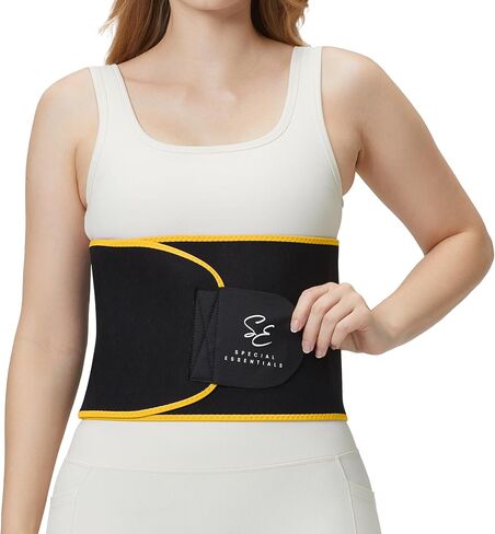 Special Essentials Waist Trimmer for Women & Men Adjustable Sweat Band Waist Trainer for Training & Workouts in Saudi Arabia