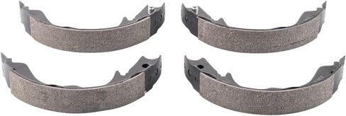 TRQ Rear Parking Brake Shoe Set Compatible with 2010-2012 Subaru Legacy Outback in Saudi Arabia