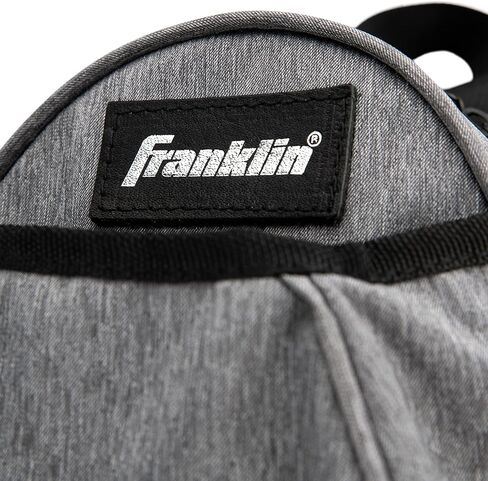 Franklin Sports Padel Bag - Men's + Women's Paddle Tennis Padel Sling Bag Backpack - Adjustable Size Equipment Bag for Padel + Paddle Tennis - Gray in Saudi Arabia